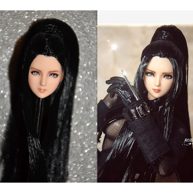[Индивидуальная скульптура головы] 1:6 женская кукла голова японский и корейский