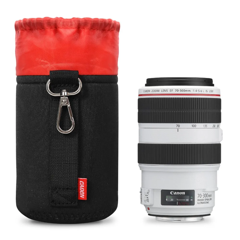 Сумка-чехол Caden для объектива камеры водонепроницаемый неопреновый чехол