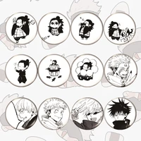 anime jujutsu kaisen brooch girls cosplay badges for clothes backpack decoration pin jewelry