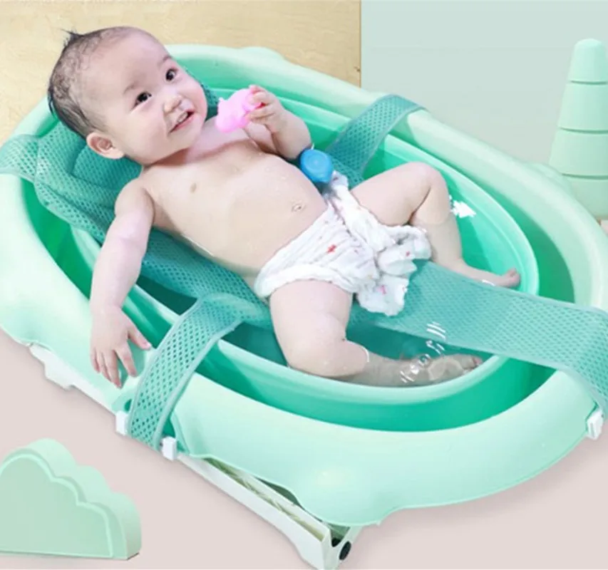 Для малышей нескользящие носки для ванны новорожденных Регулируемый