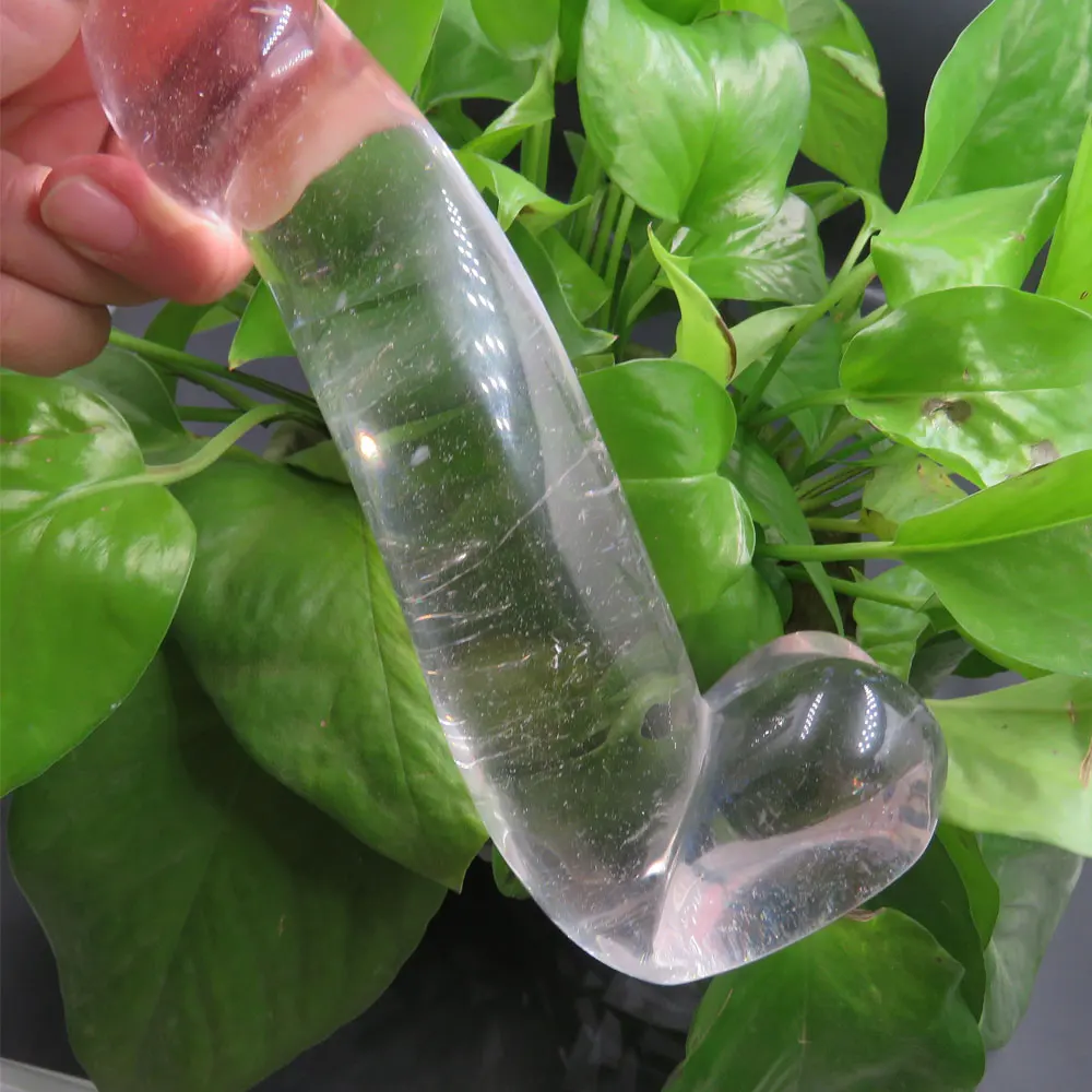 Новинка! 474 г белый опухший камень волшебная палочка для массажа тела 173*70*46 мм