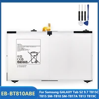 original tablet battery eb bt810abe for samsung galaxy tab s2 9 7 t815c t815 sm t810 sm t817a s2 t813 t819c eb bt810aba 5870mah