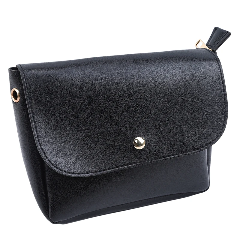 

Vintage PU Leather Shoulder Bags For Women Casual Fashion Handbag Small Square Bag Simple Casual Ladies Crossbody Bag