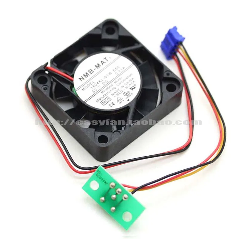 New original NMB 1604KL-01W-B50 4010 5V 0.21A 4cm double ball cooling fan 40x40x10mm cooler | Fans &amp Cooling