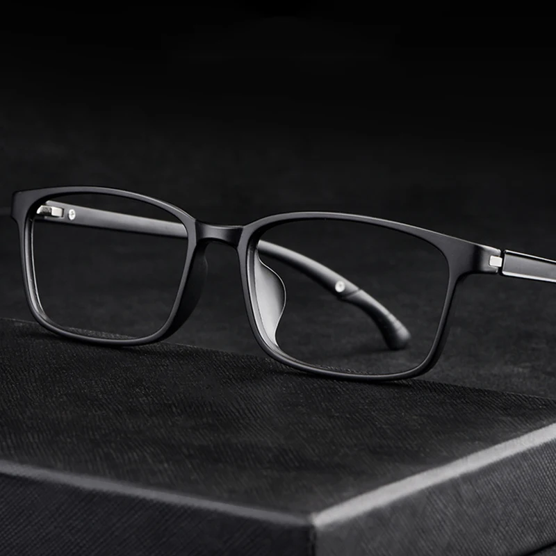 TR90 квадратные очки для мужчин полная оправа прозрачные оптические женщин и по