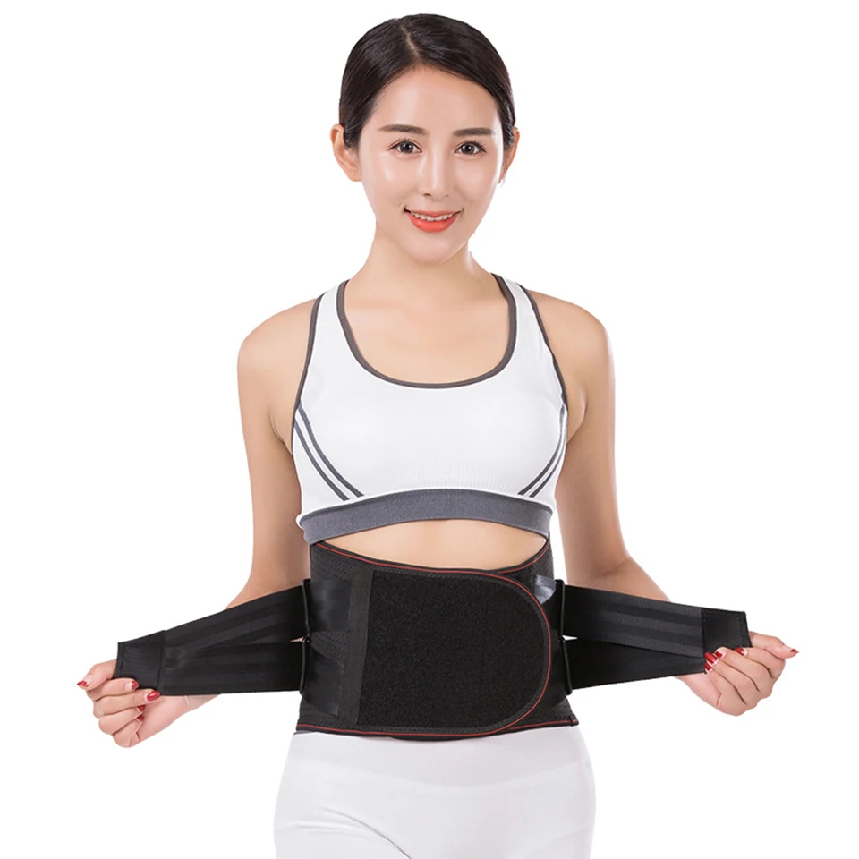 Wholesale Lower Back Support Brace Adjustable Waist For Men And Women Gym Sport Athletic Belt Fitness Trainer | Красота и здоровье