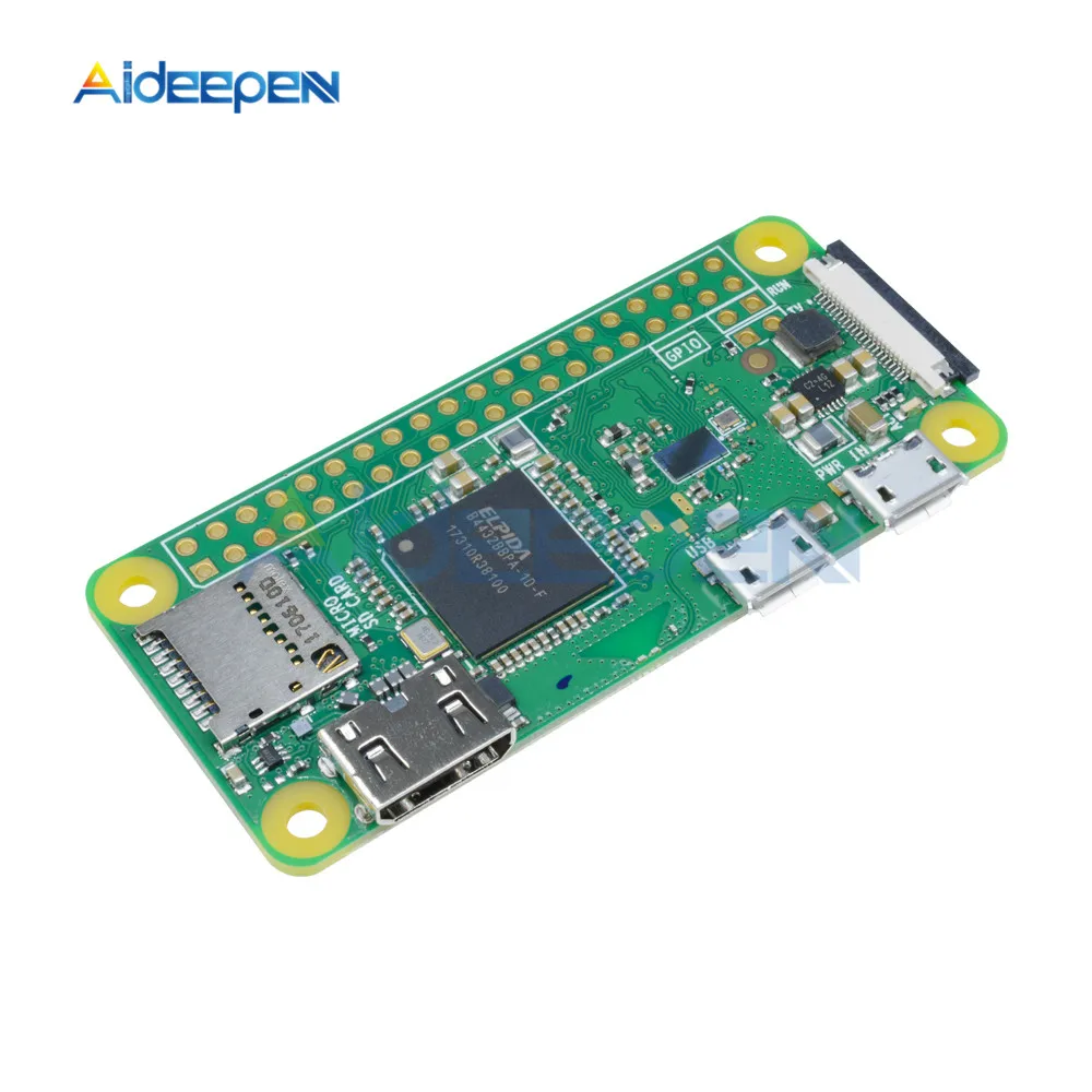 Модуль датчика температуры DS18B20 1-проводное считывание 9-12 бит с платой Raspberry Pi Zero