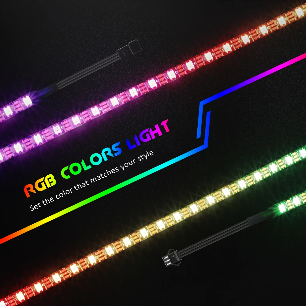Dream color WS2812b Светодиодная лента для ПК, для ASUS Aura SYNC, MSI Mystic светильник SYNC, GIGABYTE RGB Fusion 5V 3Pin коннектор на материнской плате