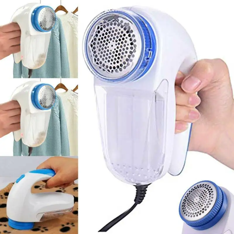 

Electric Clothes Jumper Lint Pill Fluff Remover Fabrics Sweater Fuzz Shaver Tool
