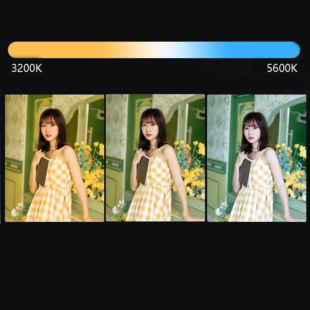 

BX-64 45W 2700K-5600K Double Arms Fill LED Light Long Strips LED Light with LCD Screen for Photo Studio Live Broadcast