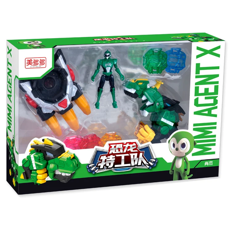 

MiniForce трансформер обновленная версия экшн-Фигурки игрушки агент игрушки X Volt Semey игрушки ВВС для мальчиков Подарки Зеленый