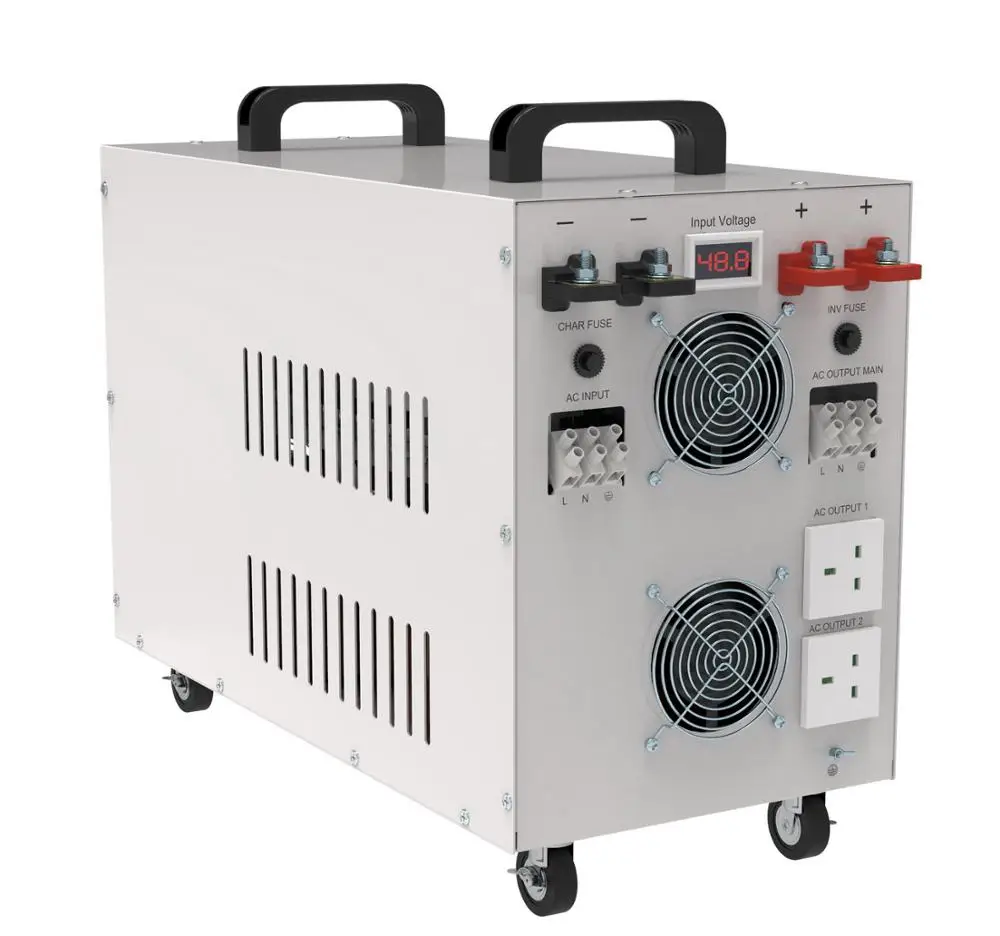 5000 Вт низкочастотный чистый синусоидальный сигнал 48 В постоянного тока в 15000