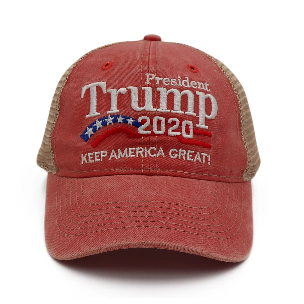 KOEP новая бейсболка Дональда Трампа 2020 бейсбольная кепка из мытой сетки с