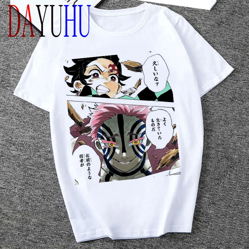 Футболка Демон-убийца футболки с графическими принтами для мужчин 2020 уличная