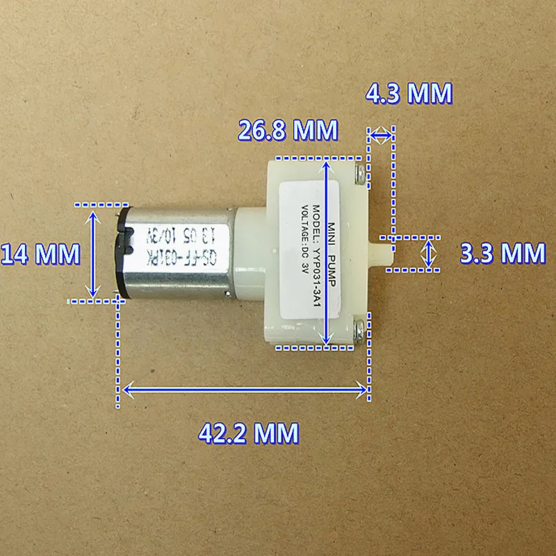 

Wrist sphygmomanometer pump,DC3V 0.23 A Miniature pressure pump,J19137