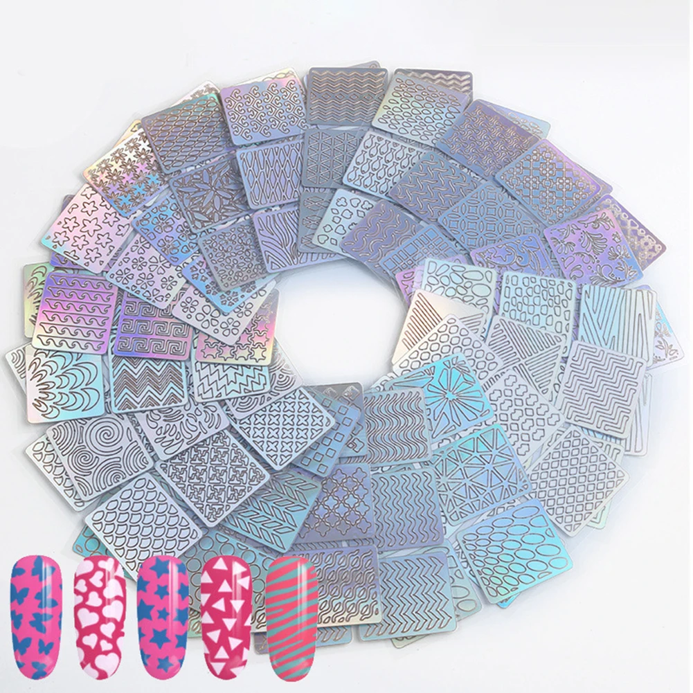 12 шт. декоративные наклейки для ногтей с вырезами | Красота и здоровье