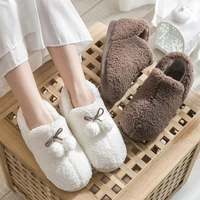2021 new fashion autumn winter cotton slippers house indoor winter warm shoes women cute plus plush slippers for women
