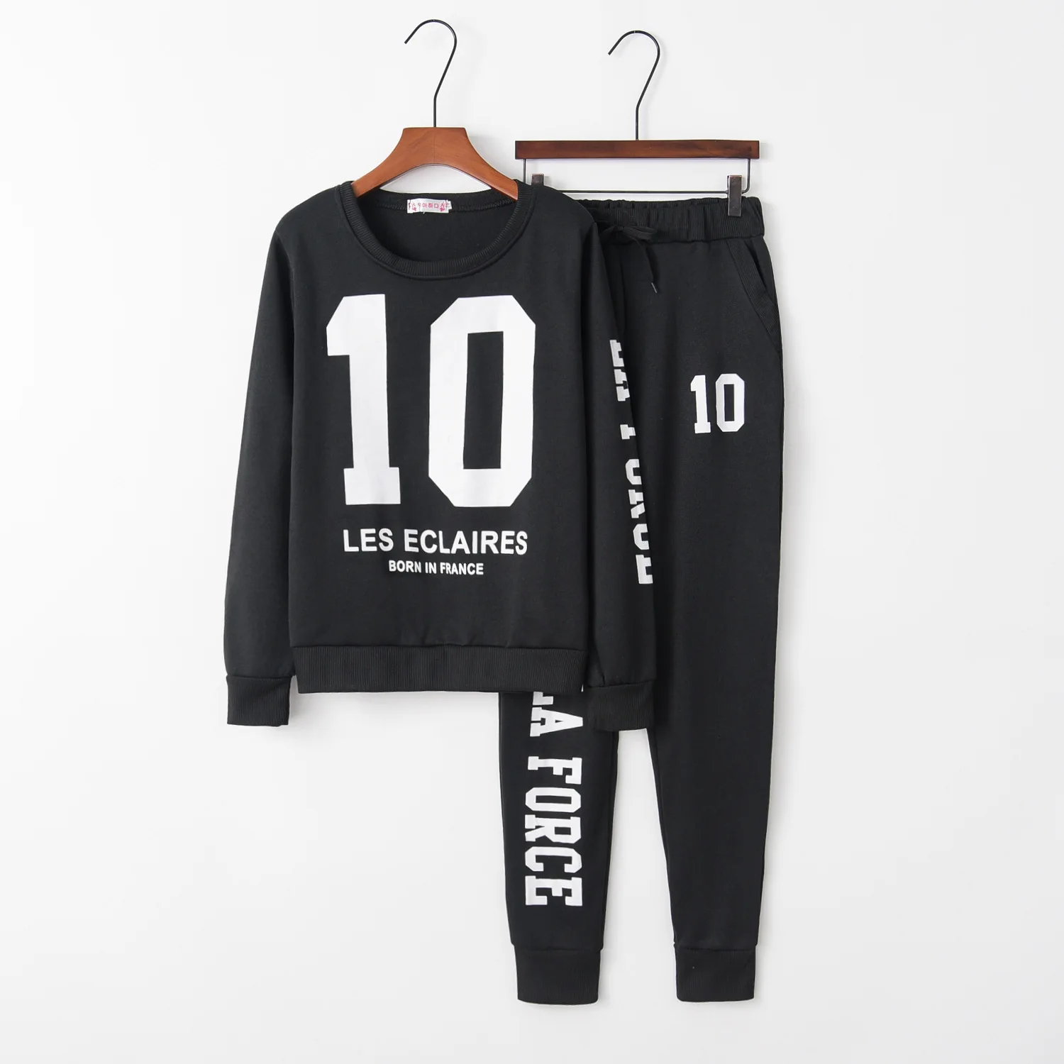 Номер 10 2020 новый дизайн модный хит продаж костюм набор женский спортивный 2