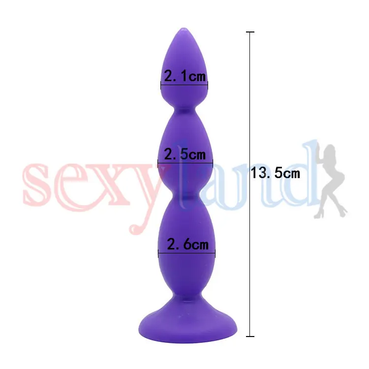 QUYUE Evolution- Silicone Anal Plug & Vagina Pussy Insert with Strong Suction Cup Sex Toys Adult Products for Women |
