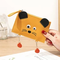 new multi card wallet for girls mini card holder wallet women korean version of multifunctional cute animal zipper coin purse