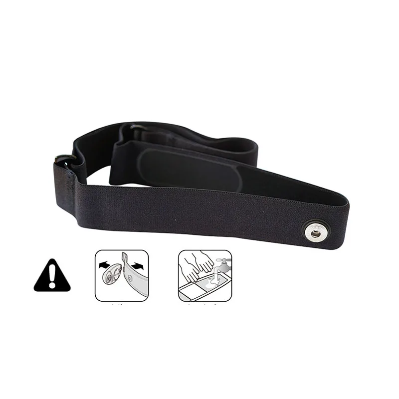 Плотный дышащий браслет с пульсометром эластичная лента для polar geonaute h7 wahoo garmin magene