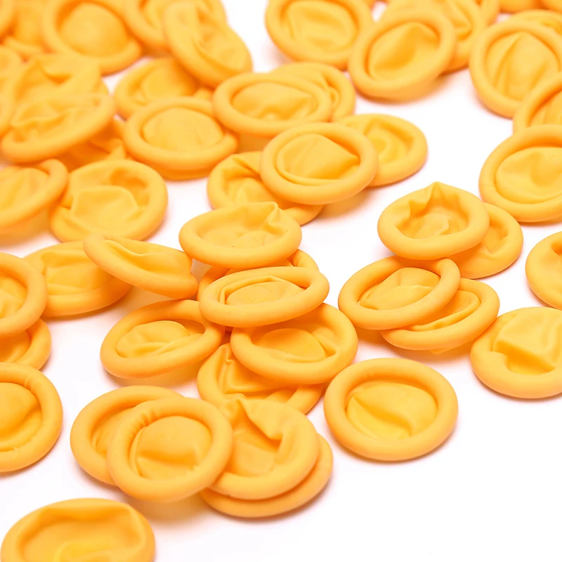 100 шт./пакет одноразовые антистатические защитные накладки для ногтей резиновые