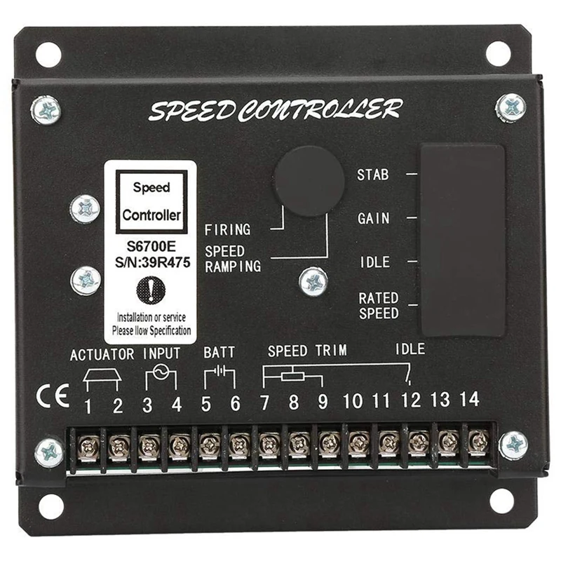S6700E Generator Speed Controller Electronic Control Module Panel for Cummins Brushless Genset Part | Обустройство дома