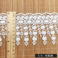 the new fringed lace milk silk apple row must be water soluble embroidery handmade diy childrens accessories