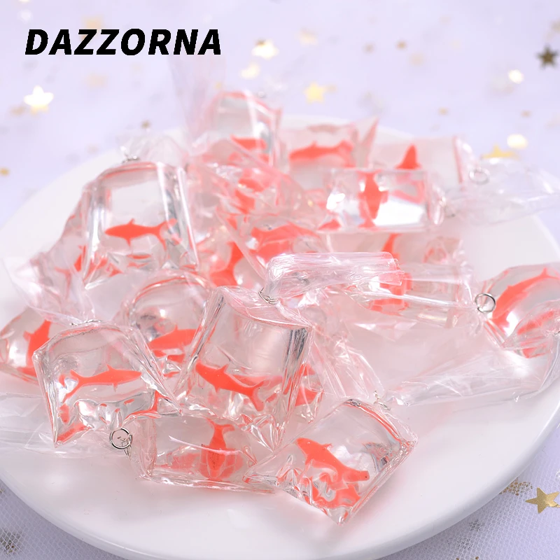 Модные Акриловые Подвески в виде золотой рыбки 3 цвета 6 цветов | Украшения и