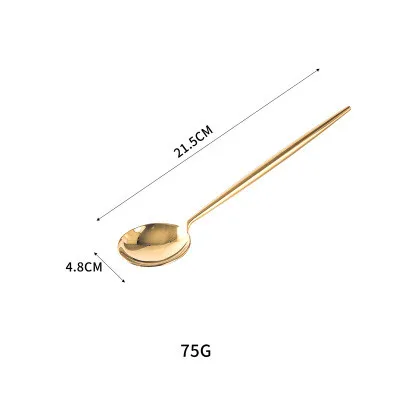 

Gold Cutlery Set Forks Spoons Knives Tableware Steel Cutlery Set Stainless Steel Dinnerware Set Chopstick Spoon Knife Fork