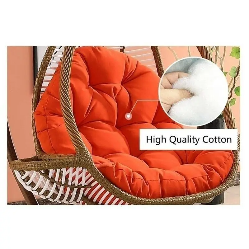 

Kawaii Egg Chair Cushion Outdoor Indoor Terrace Bedroom Balcony Hanging Swing Soft and Warm with Winter Pure Cotton