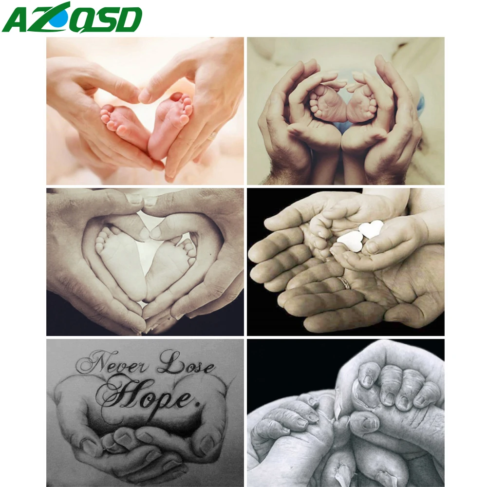 

Алмазная вышивка AZQSD, алмазная вышивка, портрет, мозаика, украшение для дома