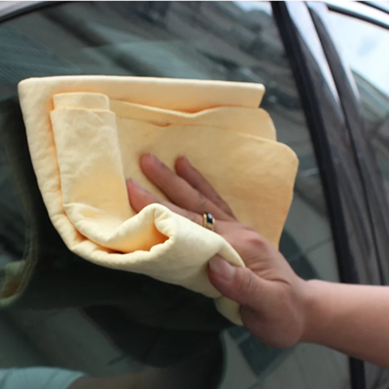 1 шт черная замша автомобиль мытья чистки Полотенца ткань Стекло мебель волос