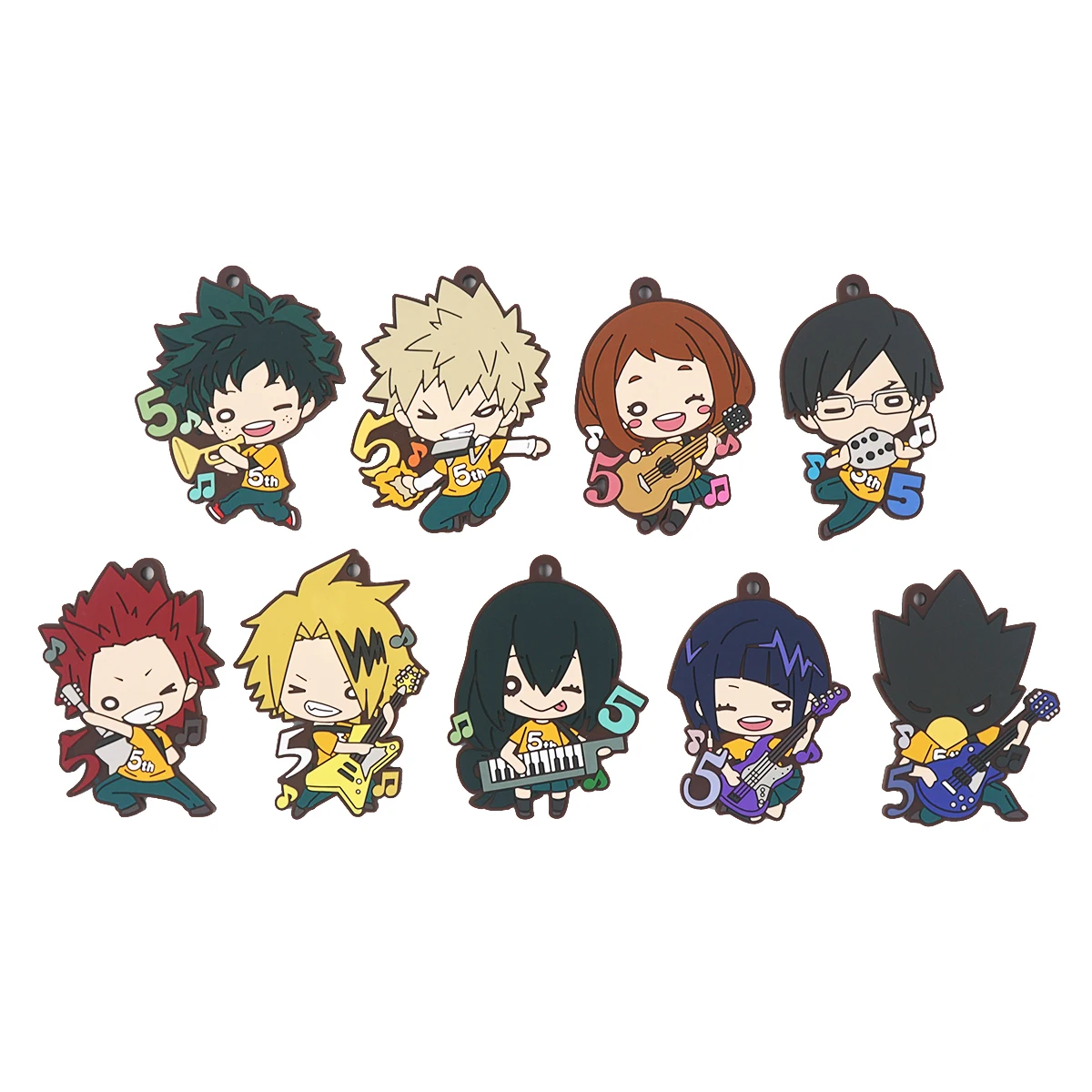 Резиновый брелок с надписью Моя геройская Академия |