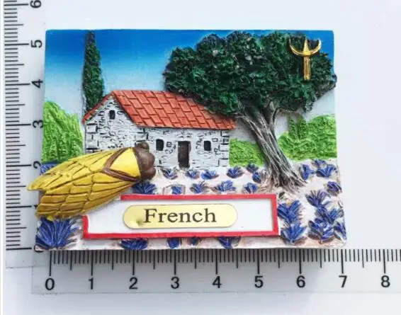 Известный во Франции Прованс туристический сувенир магнит на холодильник -