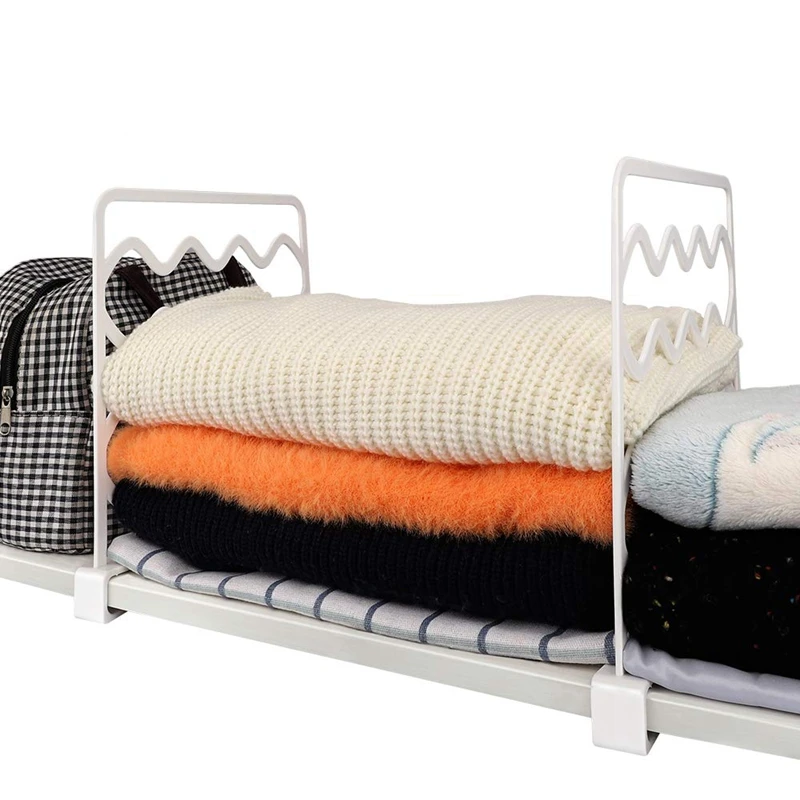 Разделитель полки шкафа разделитель для хранения и организации пластиковые