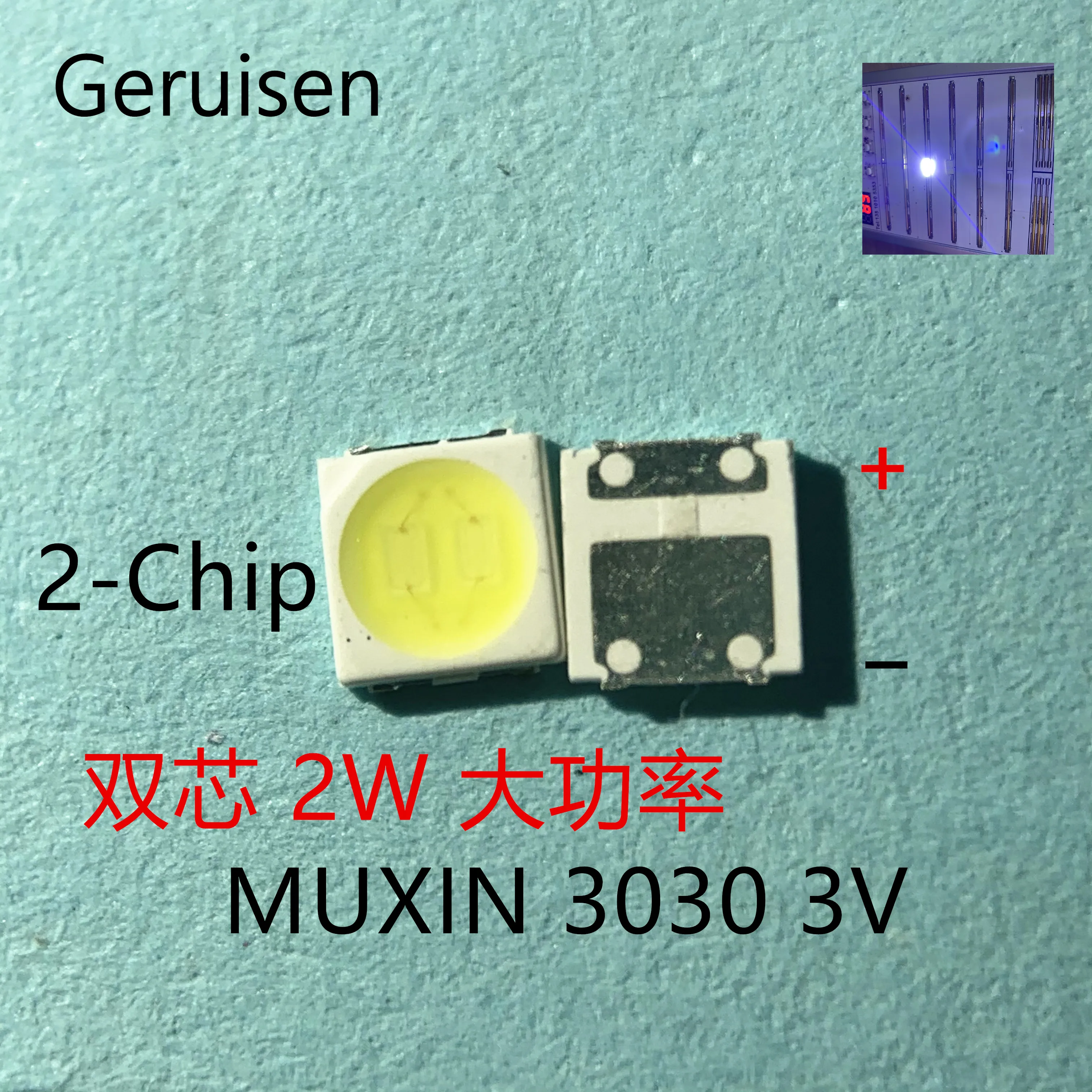 Высококачесветодиодный светодиодная подсветка MUXIN 50-100 шт./1 5 Вт 2 3030 3 в холодный