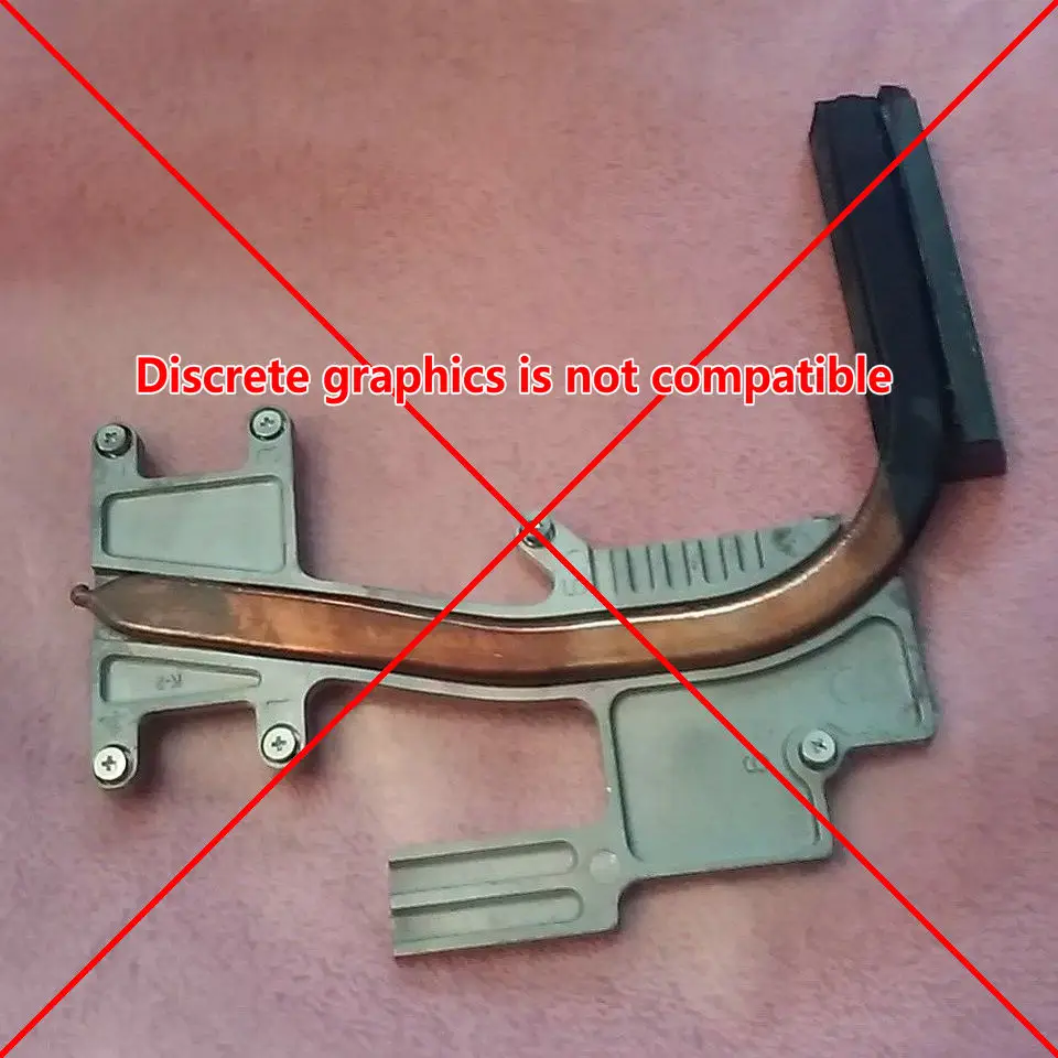 Новый оригинальный радиатор охлаждения процессора ноутбука для Dell Inspiron 17R N7010