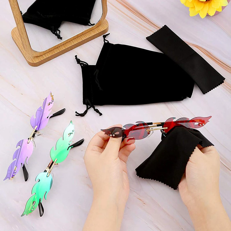 Светящиеся светоотражающие солнцезащитные очки цветные фейерверк женские