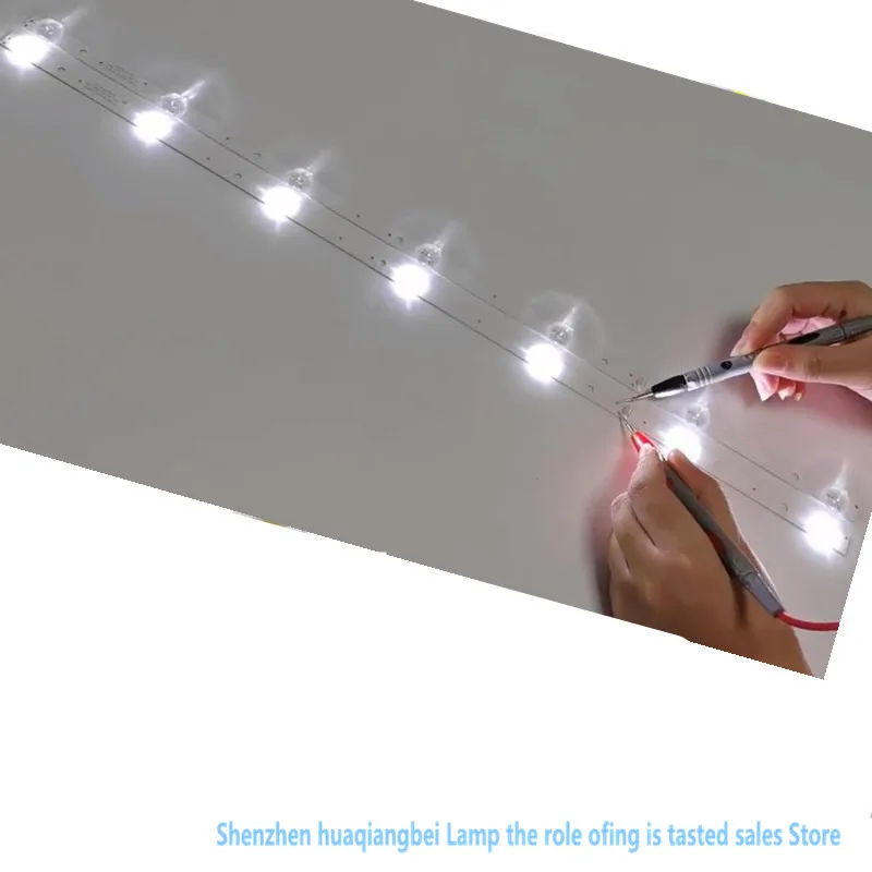 Светодиодная подсветка 32S1 320L 32E9 7S1P 2X7 CC02320D570V12 08 02 57 см 6 в 7LED 32-дюймовая Подсветка