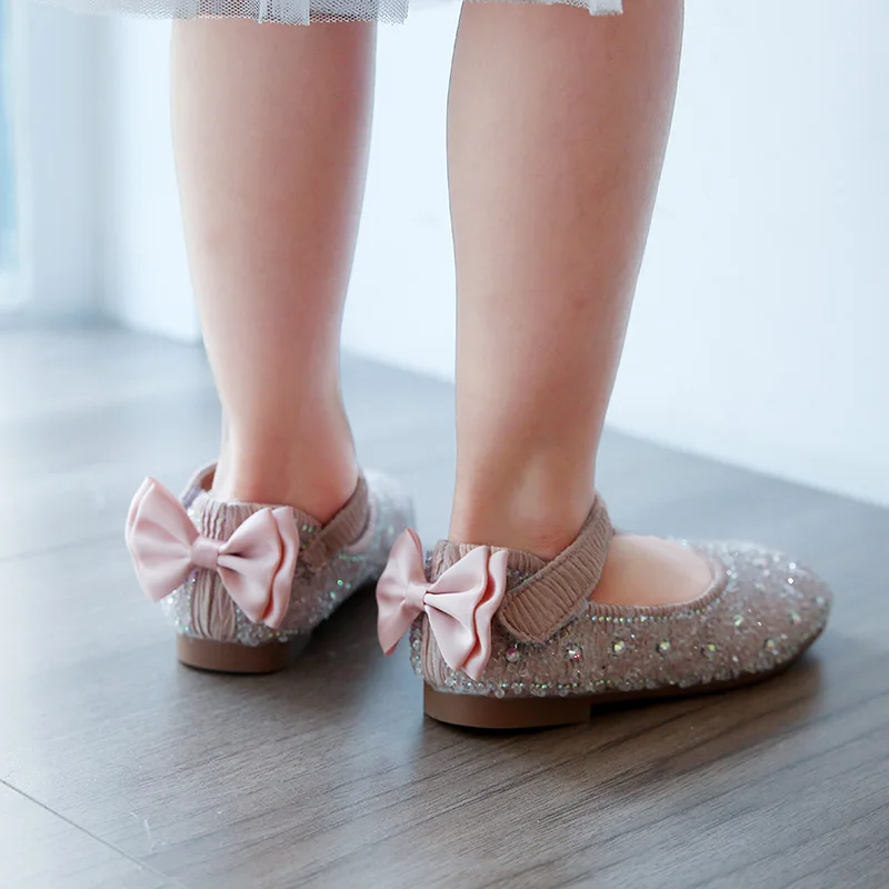 Туфли для девочек новинка модная весенняя обувь малышей детская дышащая
