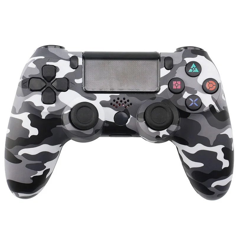 Camo Gray Беспроводной пульт управления Bluetooth для sony PS4 Геймпад игровые устройства с джойстиком для PS3 консоль для Win 7/8/X - Цвет: Camo Gray