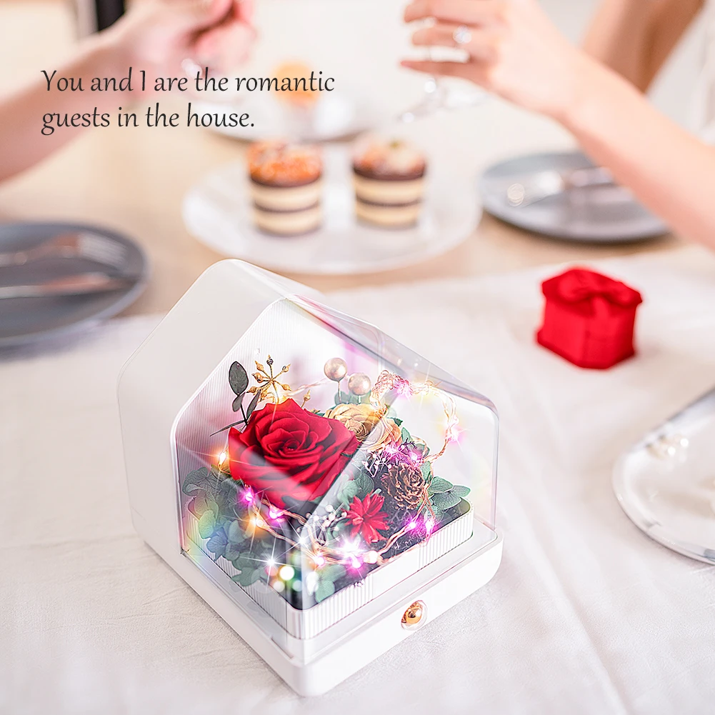 Подарок на день Святого Валентина лампа для романтической атмосферы ночная в