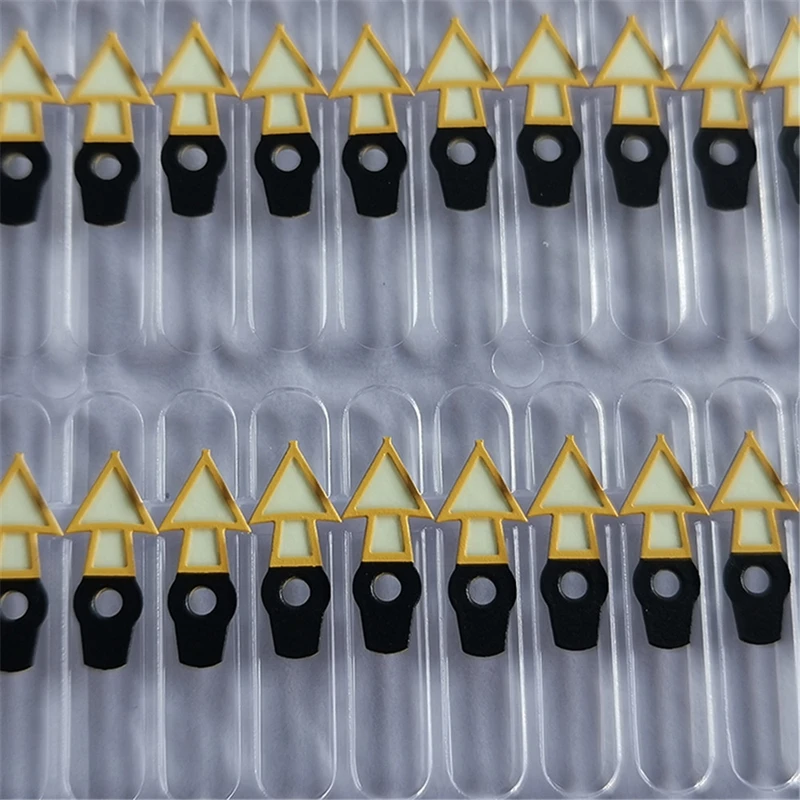 

Replacement Watch Hands Watch Accessories Luminous Watch Hands for SKX/SBBN NH35A/NH36A Watch Movement Parts Red Yellow Black