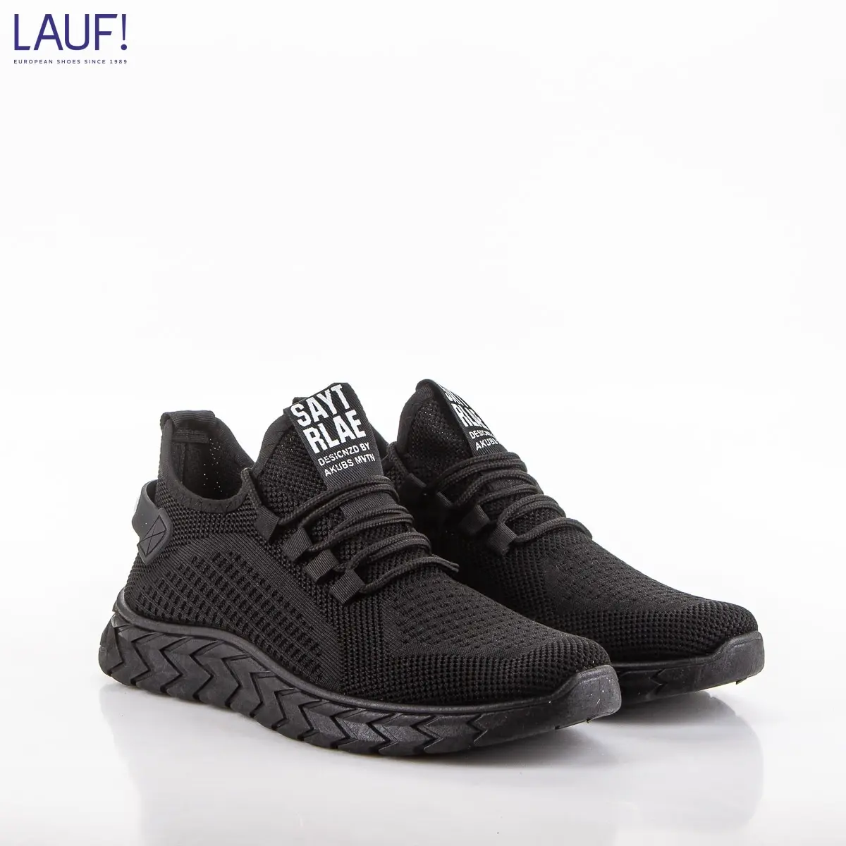 Кроcсовки мужские LS-3 black Lauf! текстиль | Обувь