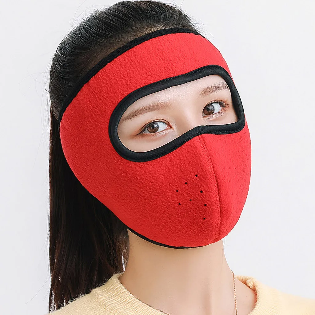 

Mask Fleece Earmuffs Riding Ski Snowboard Half Face Mask ForNose And Mouth Proteccion Mouth Mask Men Women Winter Warm maske