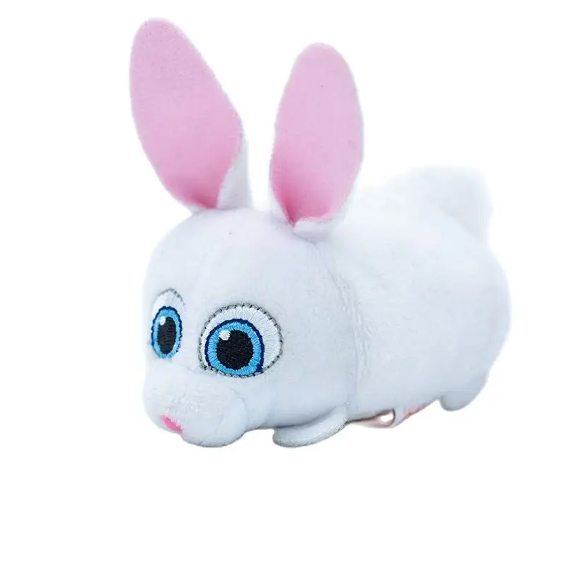 

TY 10cm big eyes White rabbit Stackable Screen Clean Doll Plush Stuffed Animal Collectible Toy Christmas Gifts For kids