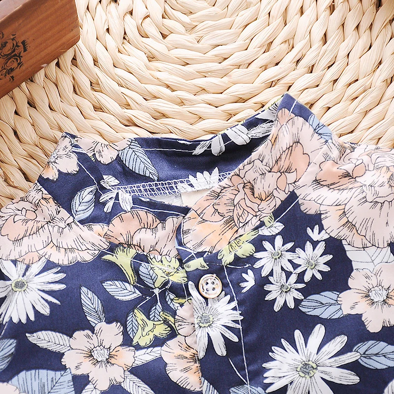 Комплект летней одежды для мальчиков детские модные официальные костюмы детская