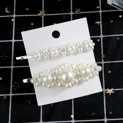 21 silver 5 шт./компл. модные свадебные туфли Украшенные жемчугом; заколка для волос кнопки Шпильки для Для женщин милая заколка для волос с жемчугом зажимы ювелирные изделия женские заколка для волос Stick - Окраска металла: 21 silver
