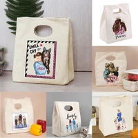 womens lunch bag picnic school lunchbox diner container insulated thermal bento bowl pouch momfamily tote food storage handbag